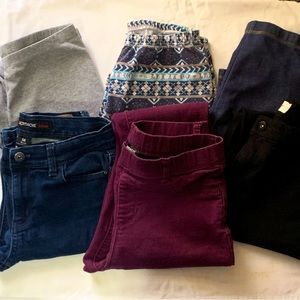 Bundle (6) Size 14/16 Girls Pants